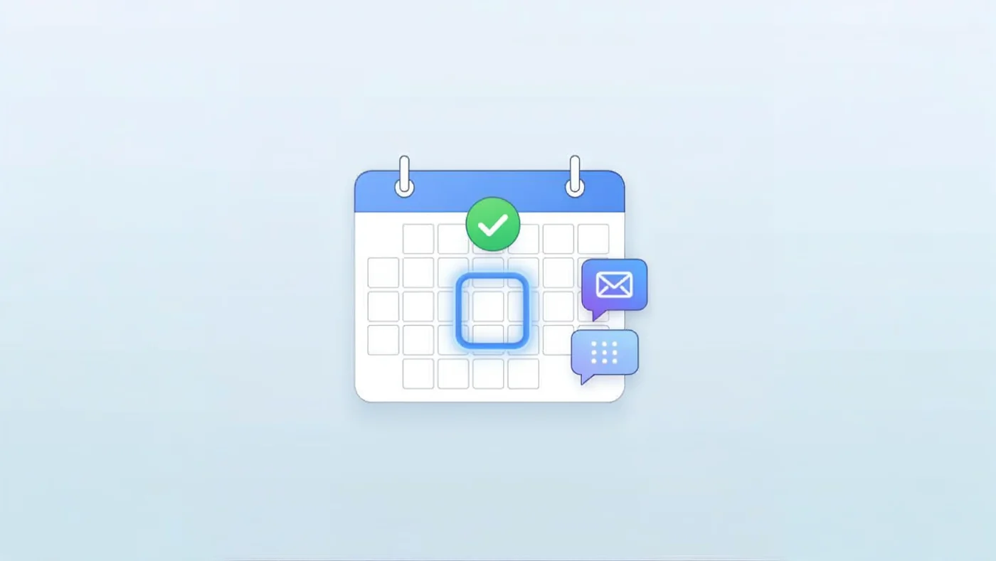 Cita confirmada con notificaciones